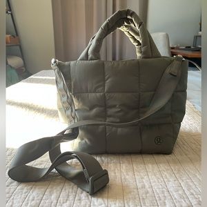lululemon athletica Quilted Olive Bag